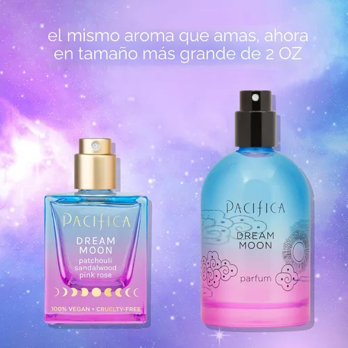 Vista 17 de Pacifica Dream Moon Perfume en Spray para Mujeres 1 fl oz – Fragancia Floral Amaderada de Larga Duración para Ella - Rosa, Pachulí, Sándalo