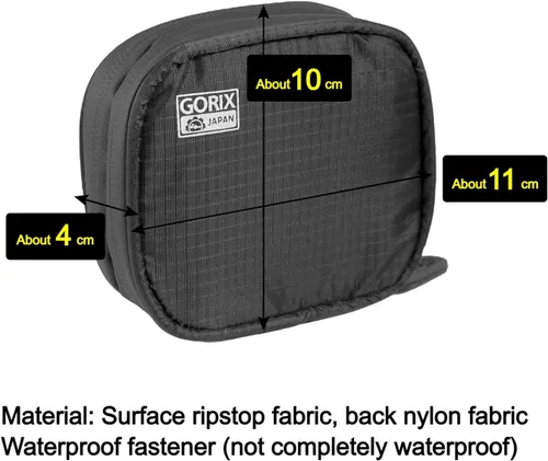 Vista 7 de GORIX Ciclo cartera bolsa pequeña impermeable teléfono móvil monedero carretera MTB bicicleta (GX-Bkmini)