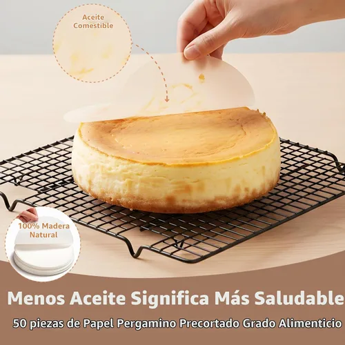 Vista 8 de Springform - Molde antiadherente para tarta de queso de 9 pulgadas