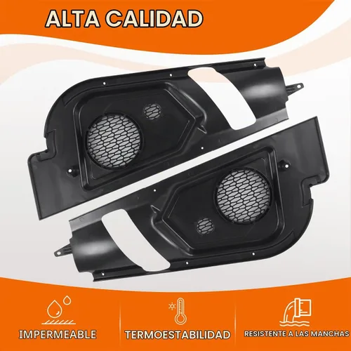 Vista 3 de Kit de 2 cápsulas de altavoz de puerta delantera de 6.5 pulgadas