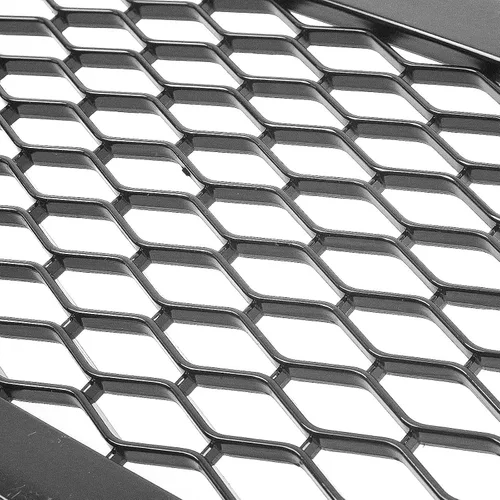 Vista 3 de Rejilla de parachoques delantero compatible con Infiniti 2008-2013 G37 Rejilla de parachoques de malla negro brillante