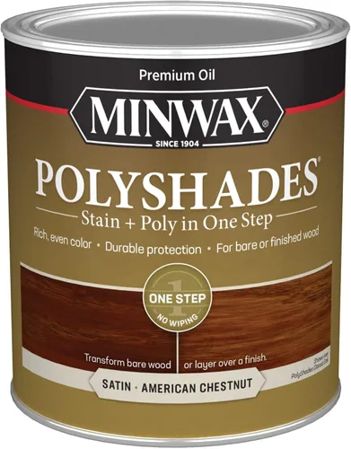 Vista 21 de Barniz Minwax 213104444 PolyShades Miel