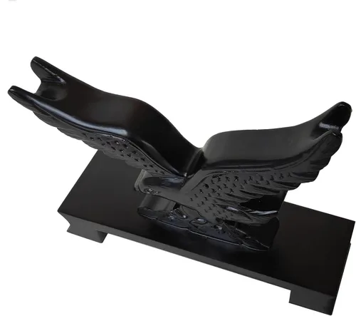 Vista 3 de Soporte de espada Katana Soporte para Katana Águila Dragón Negro Samurai Espada Soporte Soporte Soporte para Katana Wakizashi Tanto