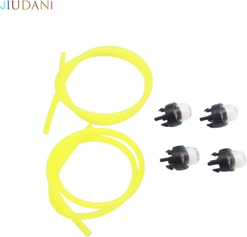 Vista 2 de Línea de combustible con bombilla de imprimación para motosierras y recortadoras - Compatible con Husqvarna 235, 236, 240, 340, 345, 350, 353, 440