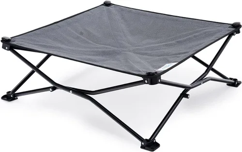 Vista 20 de Coolaroo On-The-Go Cama Elevada para Perros - Cama Plegable Emergente de Viaje para Perros con Tela Transpirable, Resistente a la Humedad, Bolsa