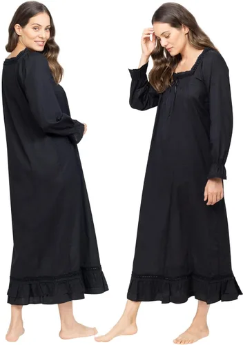 Vista 2 de The 1 for U Camisones para mujer - Camisones de algodón para mujer, vestido de 100% algodón Martha