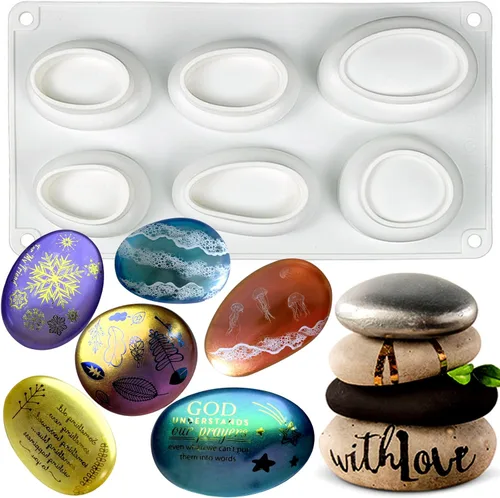 Vista 20 de Bee - Moldes de silicona para jabón, paquete de 2 moldes rectangulares de Jabón de panal de abeja