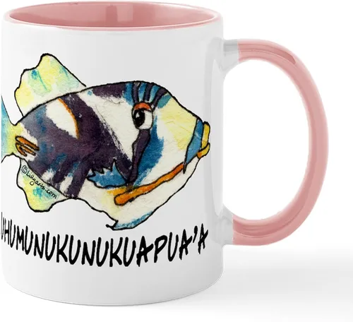 Vista 24 de CafePress Bigmouth Flathead - Taza de café de cerámica (11.0 fl oz)