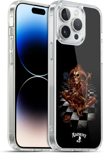 Vista 114 de Head Case Designs Funda de gel con licencia oficial de Alchemy Gothic 13 Dagger Illustration [protección de grado militar] compatible con Apple