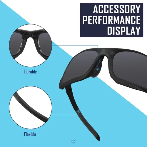 Vista 6 de SAUCER Calcetines de repuesto para orejeras Oakley Jawbone Racing Jacket Sunglass