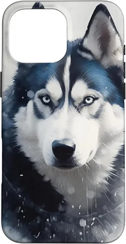 Vista 19 de Siberian Husky Funda para iPhone 17