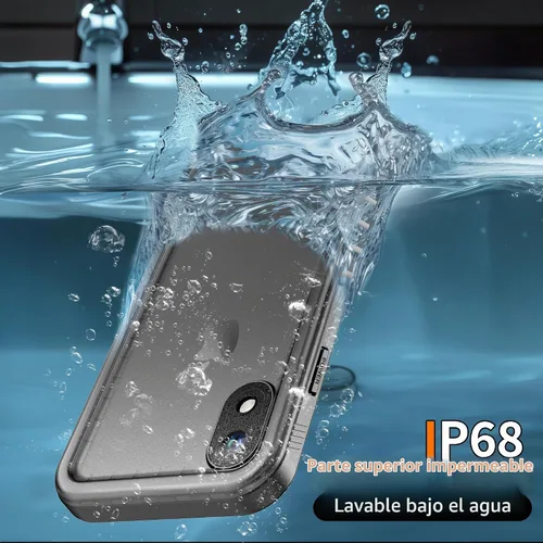 Vista 3 de Cozycase Funda impermeable para iPhone XR (10), a prueba de golpes, a prueba de polvo, con protector de pantalla integrado para Apple iPhone XR