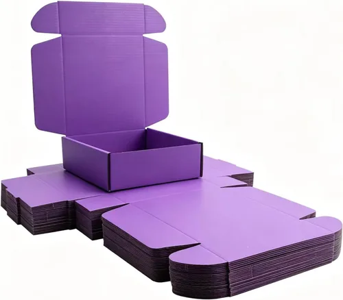 Vista 21 de Cajas de embalaje de envío pequeñas negras KAXILU 20 piezas Cajas de envío L6xW6xH2 pulgadas Adecuadas para embalaje de comercio electrónico
