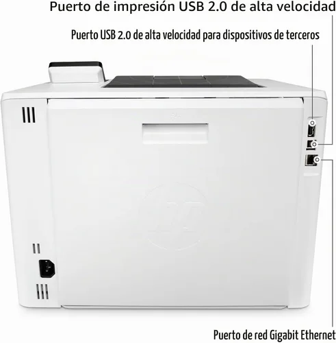 Vista 6 de HP Color LaserJet Enterprise M455dn Impresora dúplex (3PZ95A)