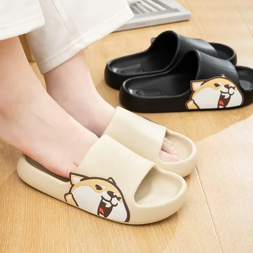 Vista 3 de ASONGMAKE Pantuflas acolchadas para mujeres y hombres, antideslizantes, suela gruesa y suave, zapatos de ducha, para interiores y exteriores