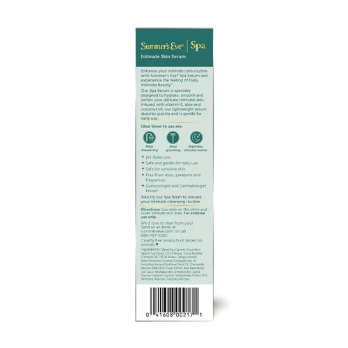 Vista 7 de Summer's Eve Suero hidratante para la piel íntima después del afeitado, 1 oz, sin fragancia para después del afeitado para mujeres con vitamina E