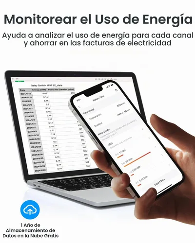 Vista 4 de SwitchBot Interruptor de relé inteligente (interruptor de relé 1PM US)