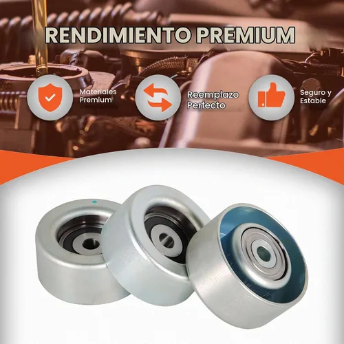 Vista 4 de labwork Juego de poleas tensoras de repuesto para Toyota 4Runner Tacoma Tundra Hilux 4.0L V6 1GRFE 2003-15