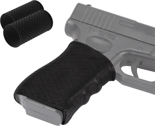 Vista 6 de Ideagle Paquete de 2 Fundas de Agarre Universal de Gel de Sílice de Tamaño Completo para Empuñadura de Pistola