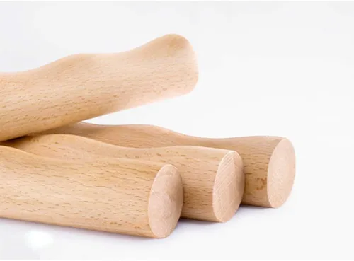 Vista 7 de Varillas de masaje manual, rodillo muscular, masajeador de raspado, rodillo de masaje de madera, barra de masaje de madera, herramienta de masaje
