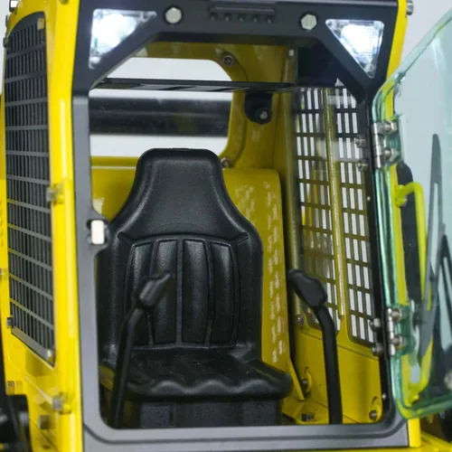 Vista 8 de 1/14 Lesu cargador hidráulico Rc Aoue Lt5 con seguimiento de camión de control de radio de dirección deslizante Amarillo y negro