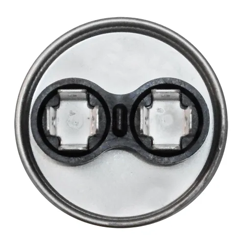 Vista 2 de Capacitor redondo para funcionamiento de motores 30 uf MFD 370 Volt VAC 12717.