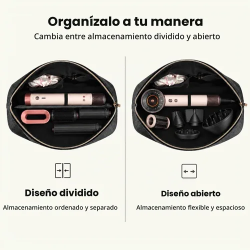 Vista 5 de Bolsa de viaje para herramientas para el cabello Shark FlexStyle