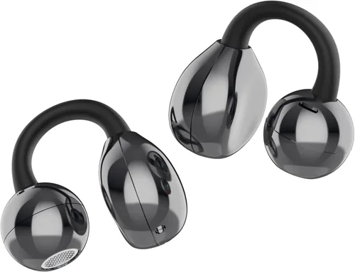 Vista 8 de Auriculares de oreja abierta, auriculares de conducción de aire, auriculares inalámbricos Bluetooth 5.4, auriculares con clip con micrófono de 42