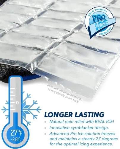 Vista 5 de Pro Ice Knee/Envoltura multiusos para terapia de frío