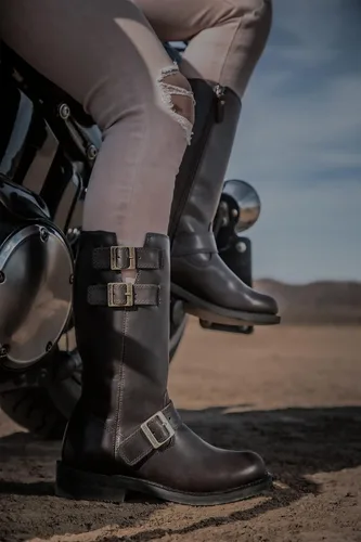 Vista 5 de Harley-Davidson Botas de moto Barlyn de 11 pulgadas para mujer