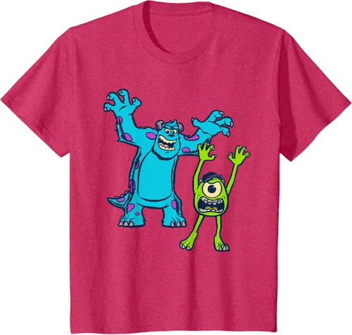 Vista 66 de Camiseta de la Universidad Sulley y Mike de los Monsters de Disney Pixar