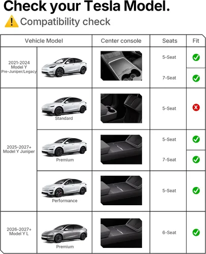 Vista 2 de Paquete de 4 filtros de carbono HEPA para Tesla Model Y 2021
