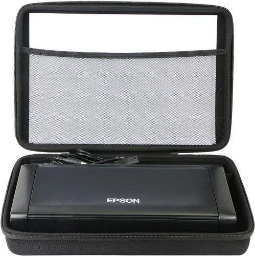 Vista 9 de co2CREA Reemplazo de estuche de viaje duro para impresora móvil inalámbrica Epson Workforce WF-100