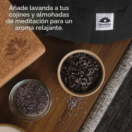 Vista 3 de Flores secas de lavanda orgánicas (caja de 5 libras), capullos de lavanda a granel