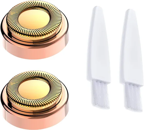Vista 14 de LinMei Cabezales de repuesto compatibles con GEN 1 Finishing Touch Flawless Removedor de pelo sin dolor con cepillos de limpieza
