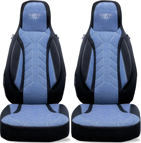 Vista 11 de BREMER SITZBEZÜGE Motorhome seat covers for Knaus Live TI PLKT201 PLKT201 - Negro/Gris