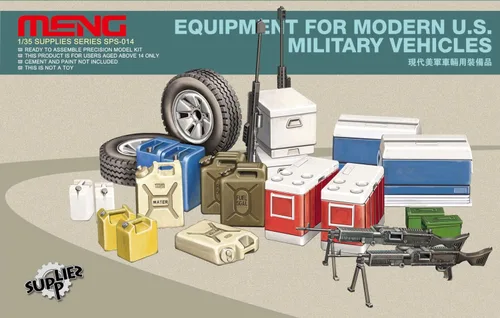 Vista 3 de Meng Equipamiento para vehículos militares estadounidenses modernos