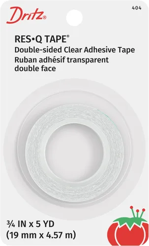 Vista 6 de Dritz ResQTape - Tiras de dobladillo de 1/2 x 3 pulgadas, 24 unidades, 1/2 x 3 pulgadas (426)