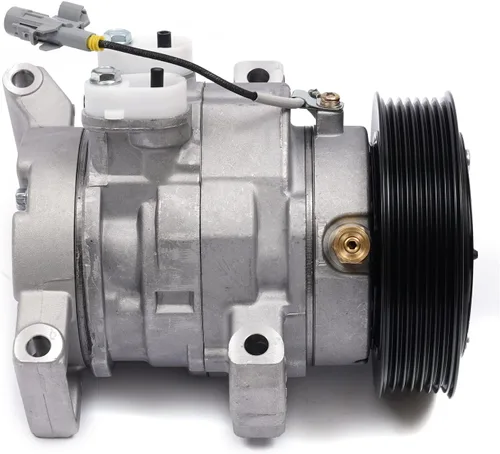 Vista 6 de Compresor de CA A/C con embrague para motores Toyota Hilux 2.5L 3.0L 2004-2015 472608020, 88320-0K380, 88320-0K100, 447280-0580, 447260-8040, 44711