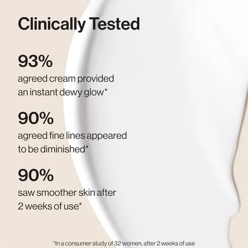 Vista 6 de Honest Beauty Mini crema de hidrogel con ácido hialurónico Crema de agua ligera e hidratante Suave para pieles sensibles, sin fragancia, vegana