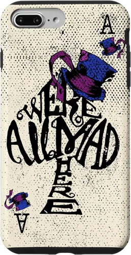 Vista 12 de iPhone 16 We're All Mad Here - Funda de Alicia en el País de las Maravillas