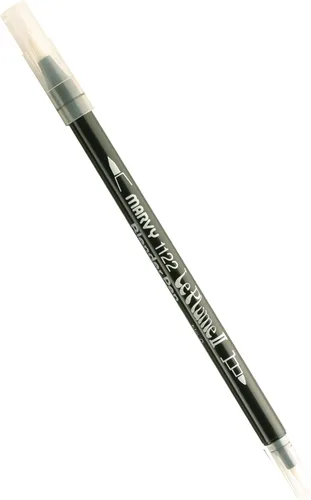 Vista 34 de Uchida 1122-C-3 Marvy Extra Fine Tip Le Plume II Rotulador de doble punta, azul