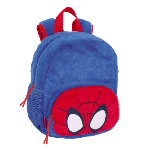 Vista 2 de Mochila Infantil Spider-Man Azul marino 22 x 27 x 10 cm