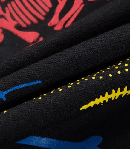 Vista 3 de TLAENSON Sudaderas con capucha de dinosaurio para niños y niñas, sudadera con capucha para niños pequeños