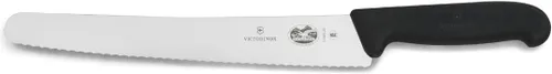Vista 7 de Victorinox Fibrox - Cuchillo para pan de 10.25 pulgadas con borde dentado y mango negro