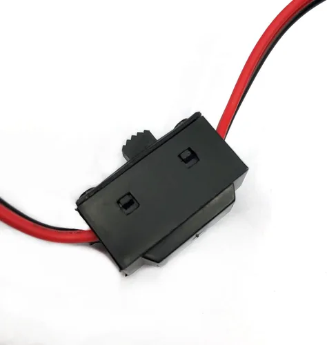 Vista 5 de FainWan Paquete de 2 conectores JST con interruptor de encendido y apagado compatible con H-S-P RC 1/10 1/8 Car Crawler Buggy Multicopter Airplane