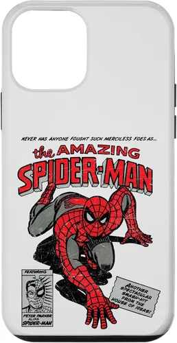 Vista 16 de Marvel Funda Retro de Cómic de Spider-Man para iPhone 17