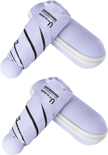 Vista 14 de BAODINI Mini paraguas de viaje con protección solar UV, tamaño compacto de 1 paquete azul oscuro