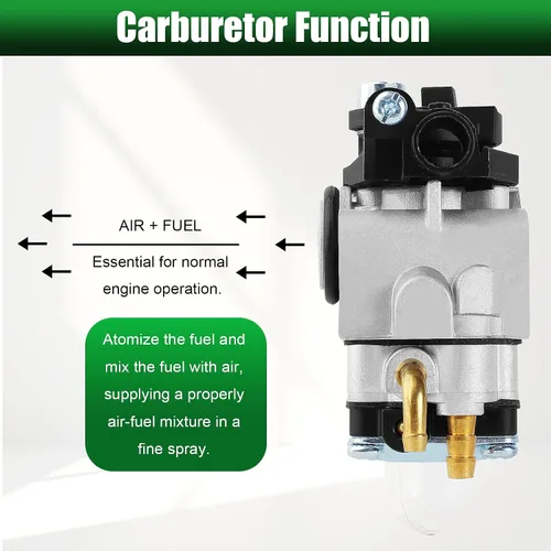 Vista 7 de 16100-Z0H-053 Carburador para GX25 GX35 FG110 GX25N GX25NT GX25T GX35NT HHT25S HHT35 HHT35S FG110K1 UMC435 WYB-16C Cortasetos Cortacésped motosierra