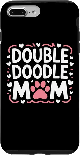 Vista 12 de Double Doodle Mom Doodle Dog Parent Family Canine Enthusiast Case for iPhone 16